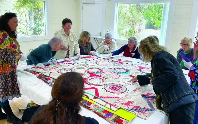Quilts at the Round Table